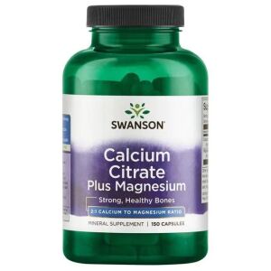 Calcium Citrate Plus Magnesium - 150 caps - Nuvalia