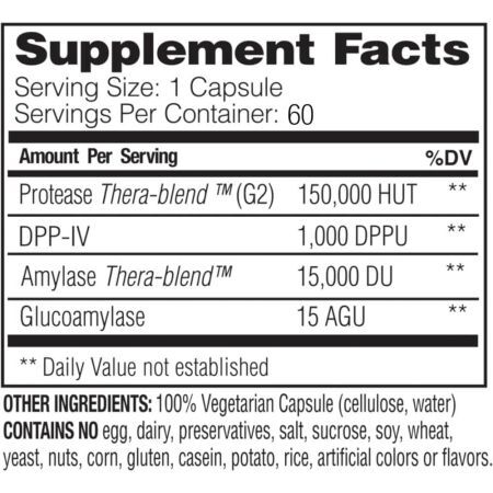 GlutenEase Extra Strength - 60 caps - Pilt 3