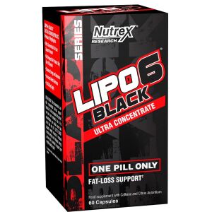 Lipo-6 Black Ultra Concentrate - 60 caps - Nuvalia
