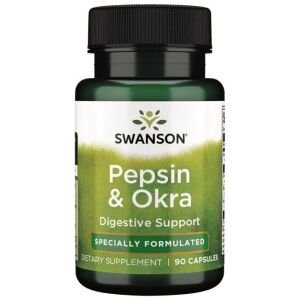 Pepsin & Okra - 90 caps - Nuvalia
