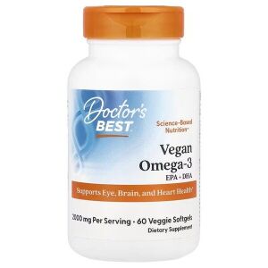 Vegan Omega-3 EPA + DHA - 60 veggie softgels - Nuvalia