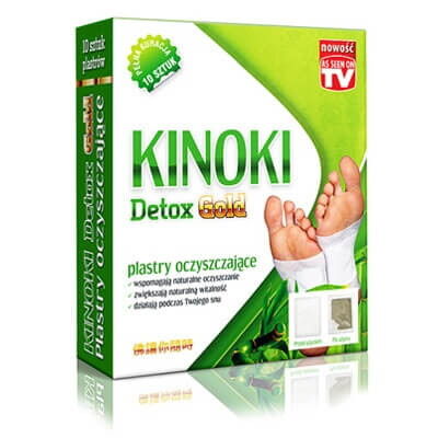 AURA HERBALS KINOKI Detox Gold puhastusplaastrid (10 tk) – Viking Supplements