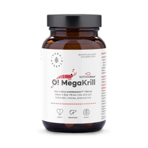 AURA HERBALS O! MegaKrill 1180 mg (60 kapslit) - Viking Supplements