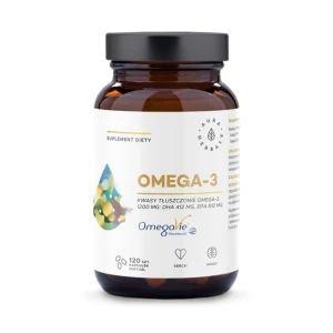AURA HERBALS Omega-3 1200 mg (120 kapslit) - Viking Supplements