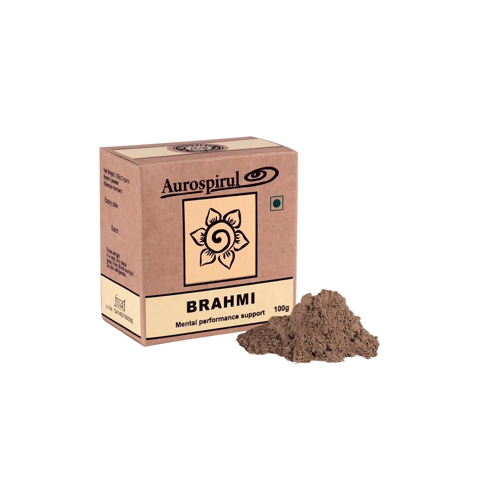 AUROSPIRUL Brahmi Powder (100 g / 3