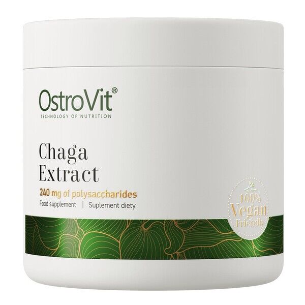 Chaga-ekstrakti pulber – 50 g – Viking Supplements