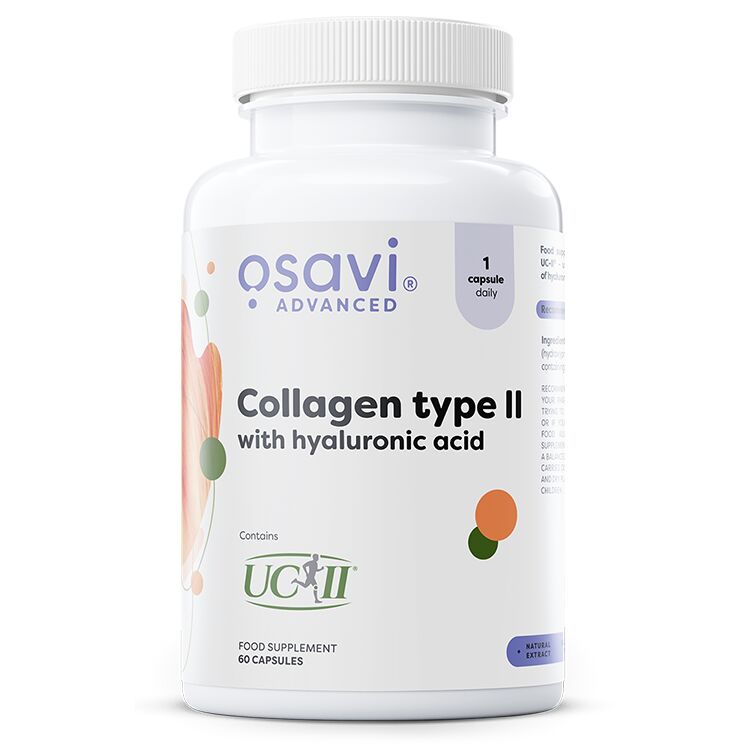 II tüüpi kollageen koos hüaluroonhappega – 60 kapslit – Viking Supplements