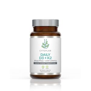 Daily D3 + K2 - 60 vegan tabs - Nuvalia