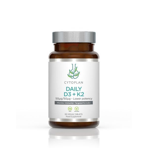 Daily D3 + K2 – 60 vegan-tabletti – Viking Supplements