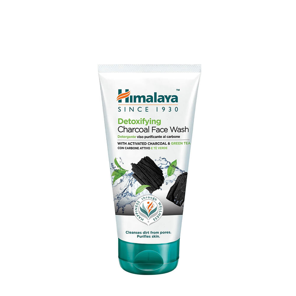 Detoxifying Charcoal Face Wash - 150 ml. - Viking Supplements