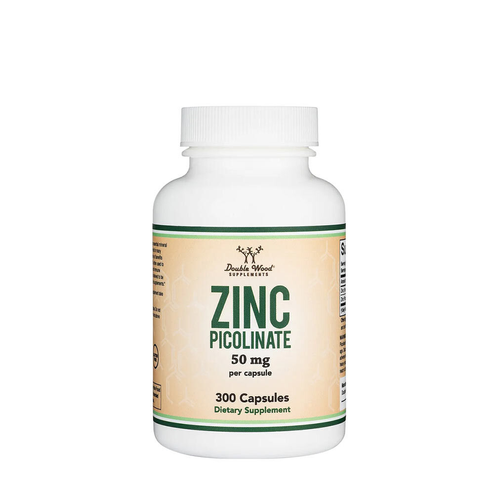 Double Wood toidulisand tsinkpikolinaat (300 kapslit) – Viking Supplements