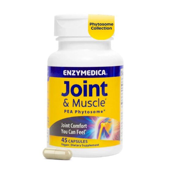 Enzymedica – Liigeste ja lihaste jaoks mõeldud hernefütosom – 45 vcaps – Viking Supplements