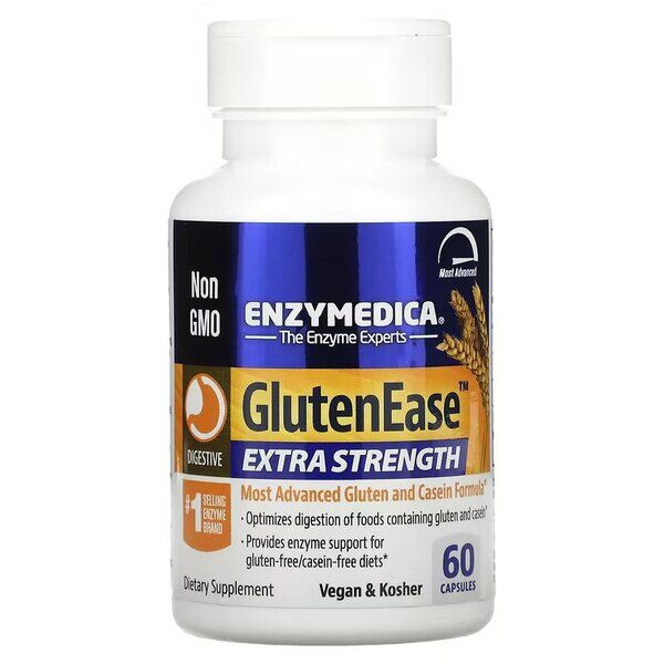 GlutenEase Extra Strength – 60 kapslit – Viking Supplements
