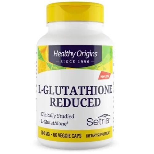 HEALTHY ORIGINS L-glutatiooni redutseeritud vorm (60 kapslit) – Viking Supplements