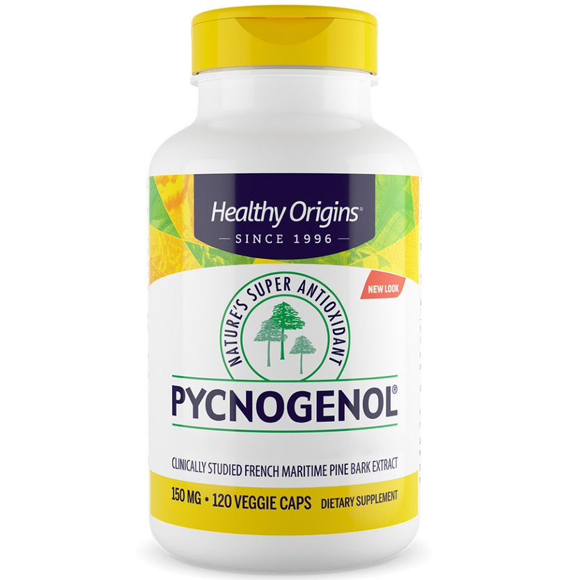 Healthy Origins Pycnogenol 150 mg, 120 kapslit – Viking Supplements