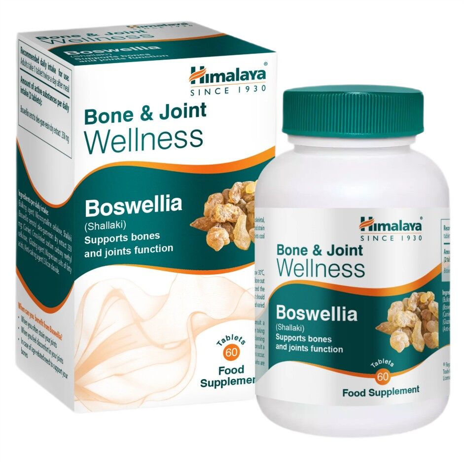 Himalaya – Luude ja liigeste tervis Boswellia (Shallaki) – 60 tabletti – Viking Supplements