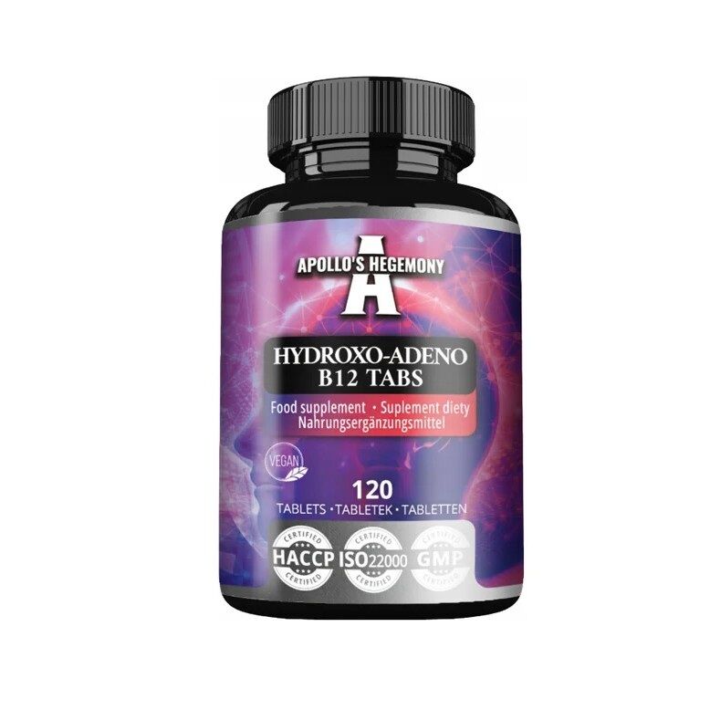 Hydroxo-Adeno B12 – 120 tabletti – Viking Supplements