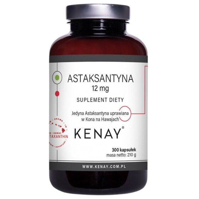 KENAY Astaksantiin 12 mg (300 kapslit) - Viking Supplements