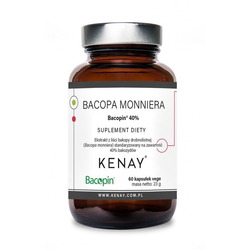 KENAY Bacopa monniera Bacopin 40% (60 kapslit) – Viking Supplements