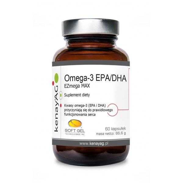 KENAY Omega-3 EPA/DHA EZmega MAX (60 kapslit) - Viking Supplements