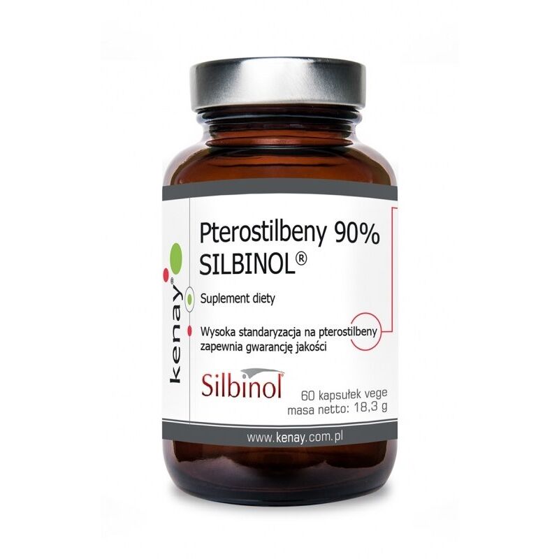 KENAY Pterostilbeen 90% SILBINOL (60 kapslit) – Viking Supplements