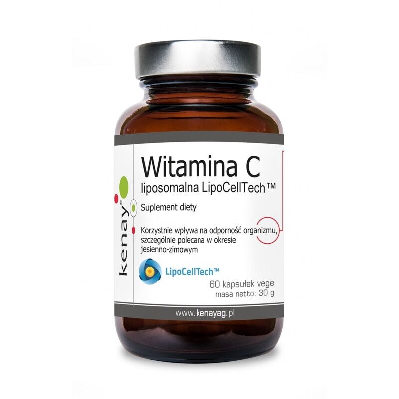 KENAY C-vitamiini liposomaalne LipoCellTech (60 kapslit) - Viking Supplements