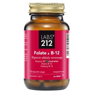 LABS212 Folate & B-12 (120 caps) - Nuvalia