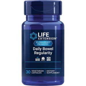 Life Extension FLORASSIST – igapäevane soolestiku korrapärasuse toetaja, 30 kapslit – Viking Supplements