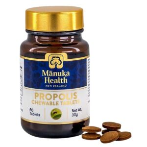 MANUKA HEALTH Propolis Chewable Tablets (60 tabs) - Viking Supplements