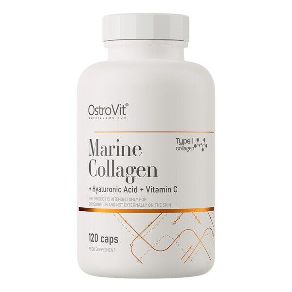 Marine Collagen + Hyaluronic Acid + Vitamin C - 120 caps - Viking Supplements