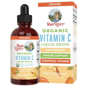 Mary Ruth's Vitamin C Drops Orange Vanilla Flavour 120ml - Viking Supplements