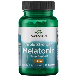 Melatoniin, kolmekordne tugevus, 10 mg – 60 kapslit – Viking Supplements
