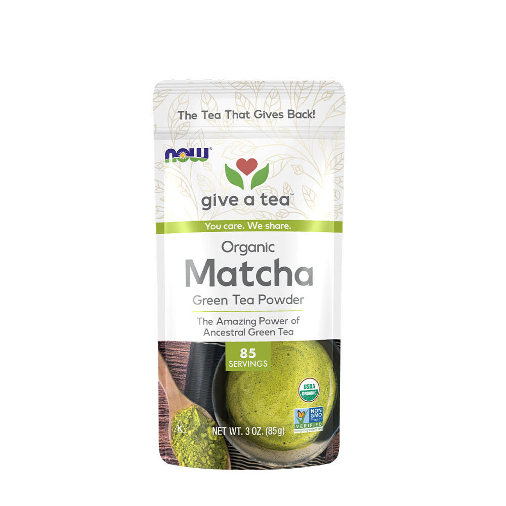 NOW orgaaniline matcha rohelise tee pulber (3 Oz.) – Viking Supplements