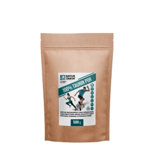 Natur Tanya 100% tauriinipulber – ilma lisaaineteta (500 g)
