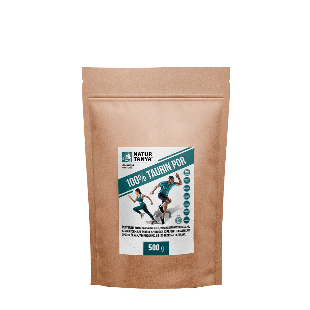 Natur Tanya 100% tauriinipulber – ilma lisaaineteta (500 g)