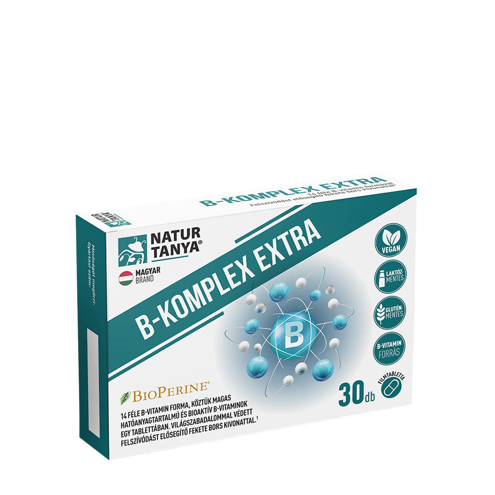 Natur Tanya B-kompleks Extra (30 tabletti) – Viking Supplements