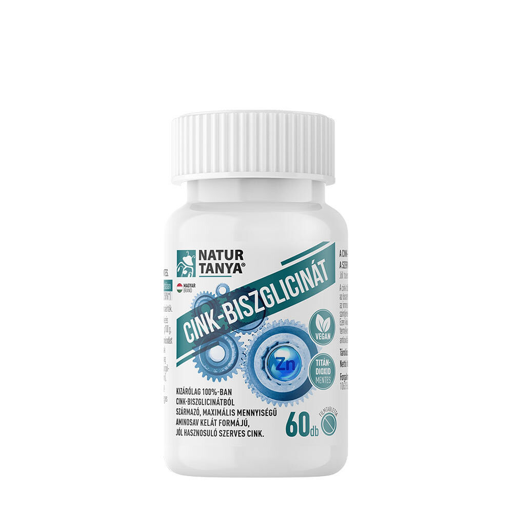 Natur Tanya tsinkbisglütsinaat (60 tabletti) – Viking Supplements