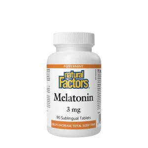 Natural Factors melatoniin 3 mg (90 tabletti)