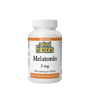 Natural Factors melatoniin 5 mg (180 tabletti)