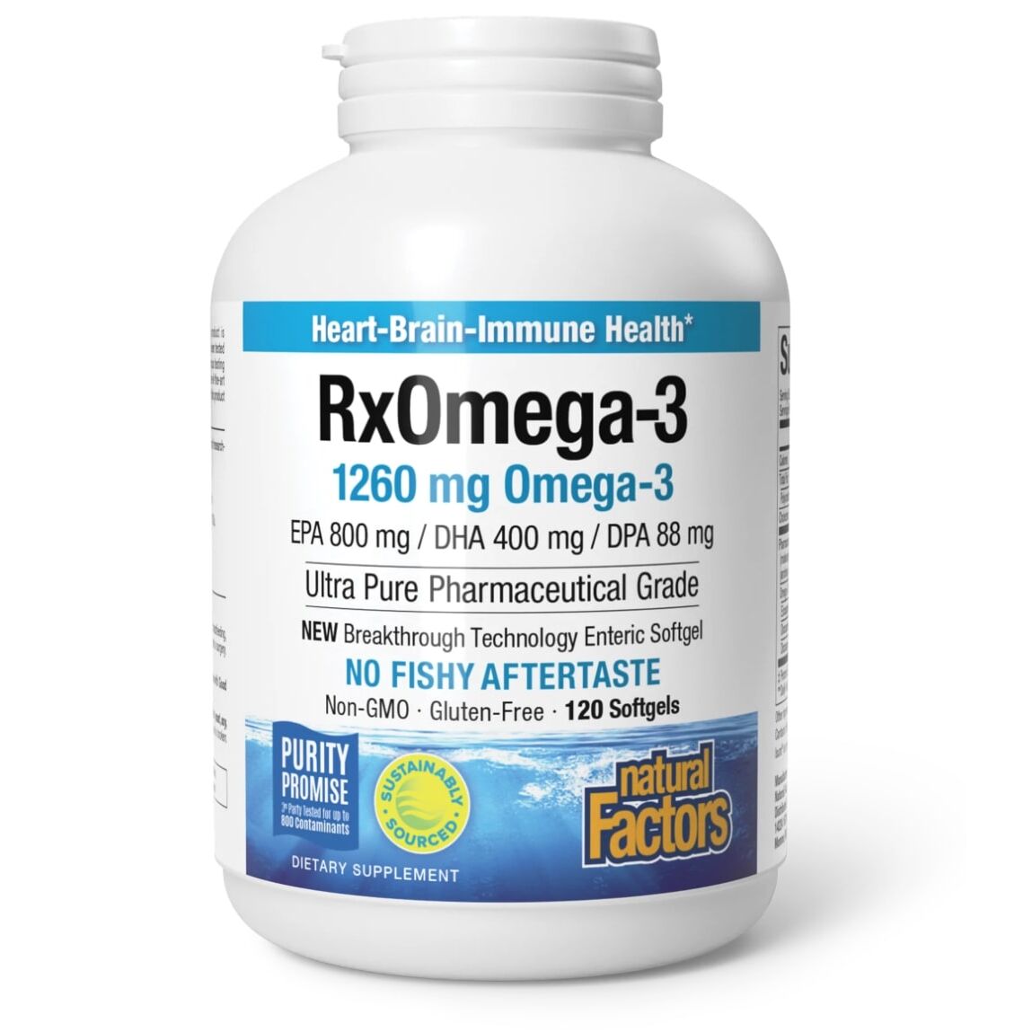 Natural Factors Rx Omega-3 Factors 120 pehmet kapslit – Viking Supplements