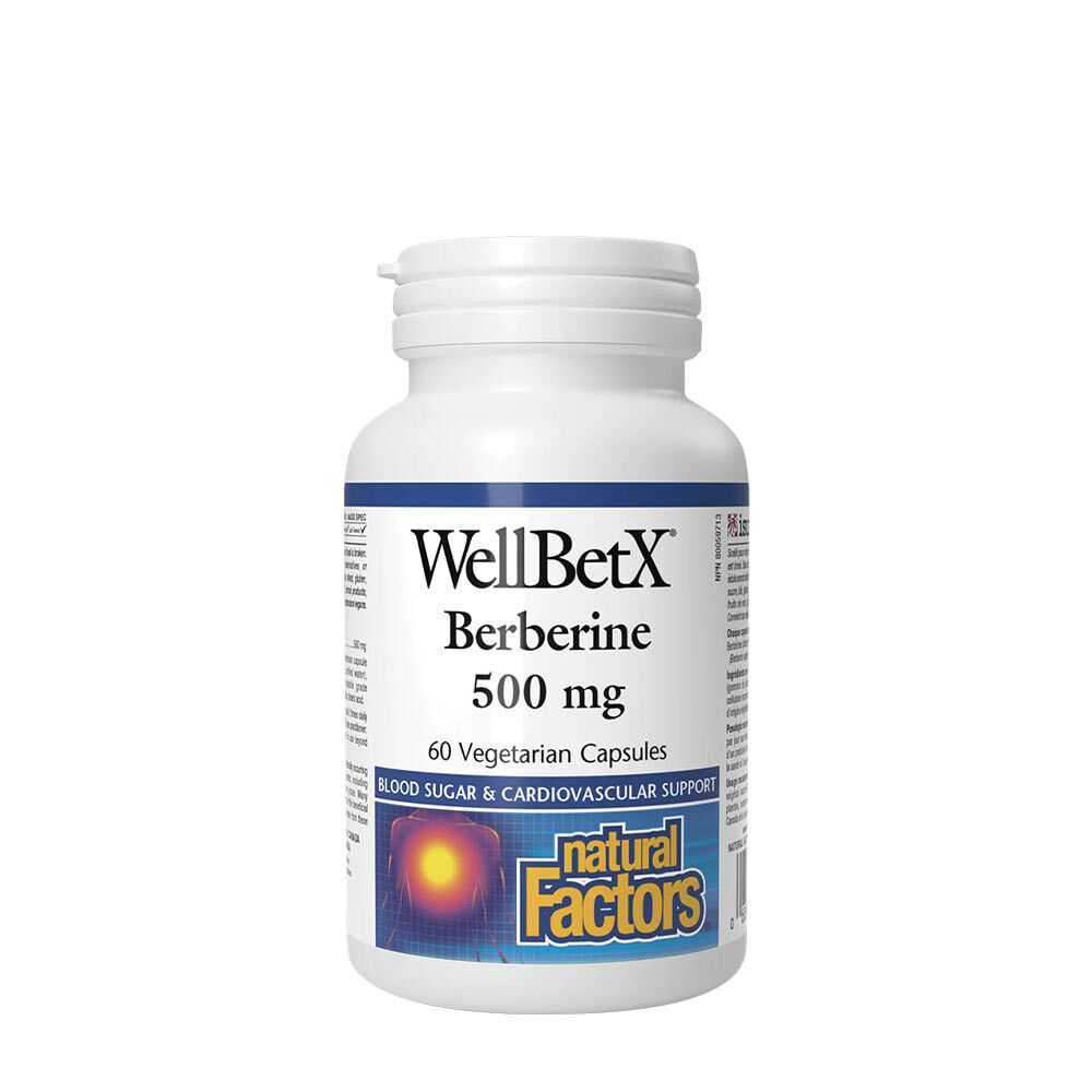 Natural Factors WellBetX berberiini 500 mg (60 kapslit) – Viking Supplements