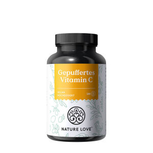 Nature Love puhverdatud C-vitamiin (180 kapslit) – Viking Supplements