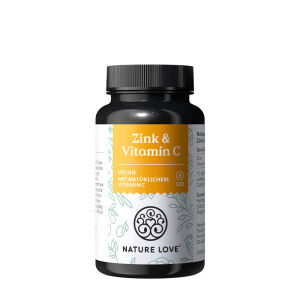 Nature Love tsink ja C-vitamiin (120 kapslit) – Viking Supplements