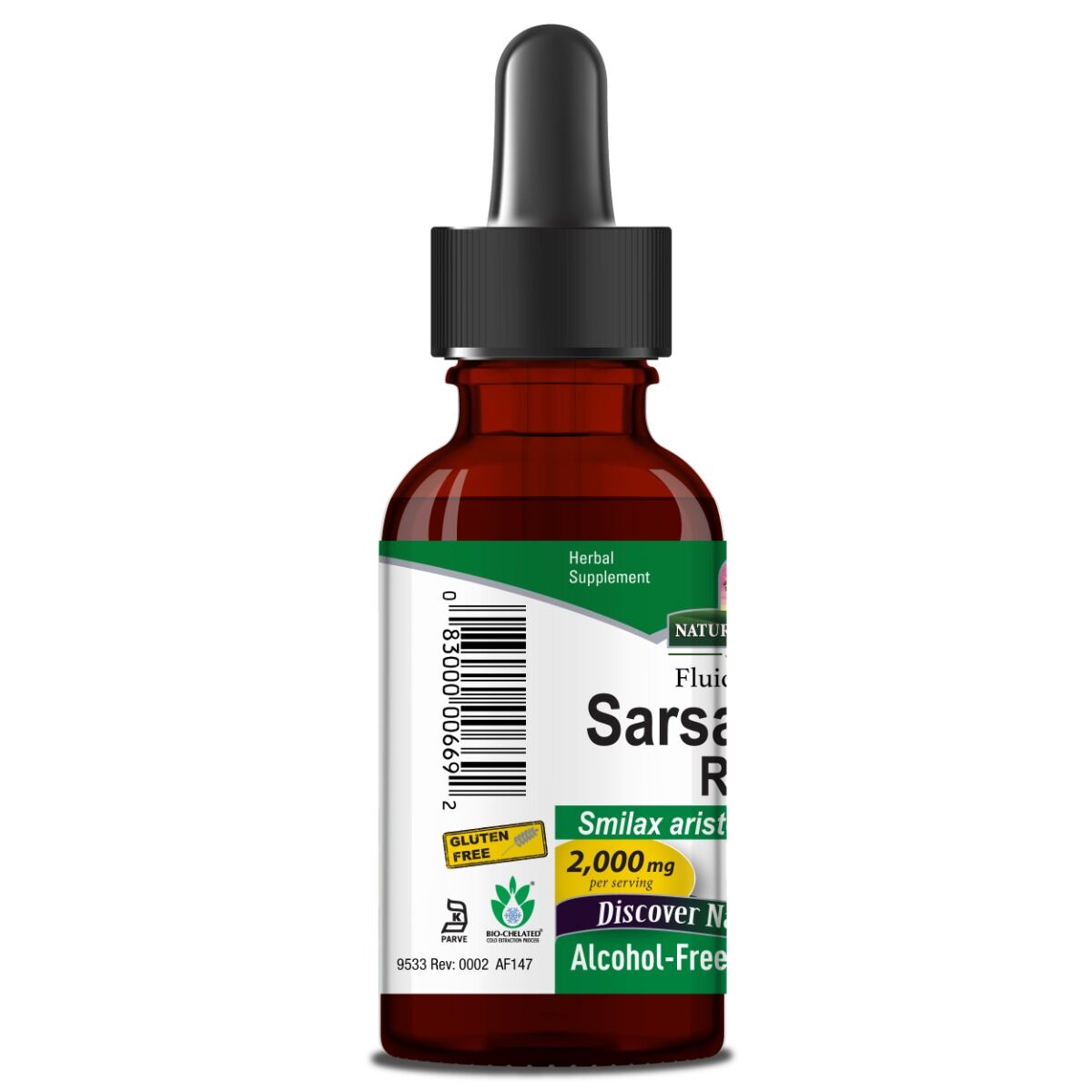 Nature's Answer Sarsaparilla Root 2000mg, Alcohol-Free 30ml - Pilt 3