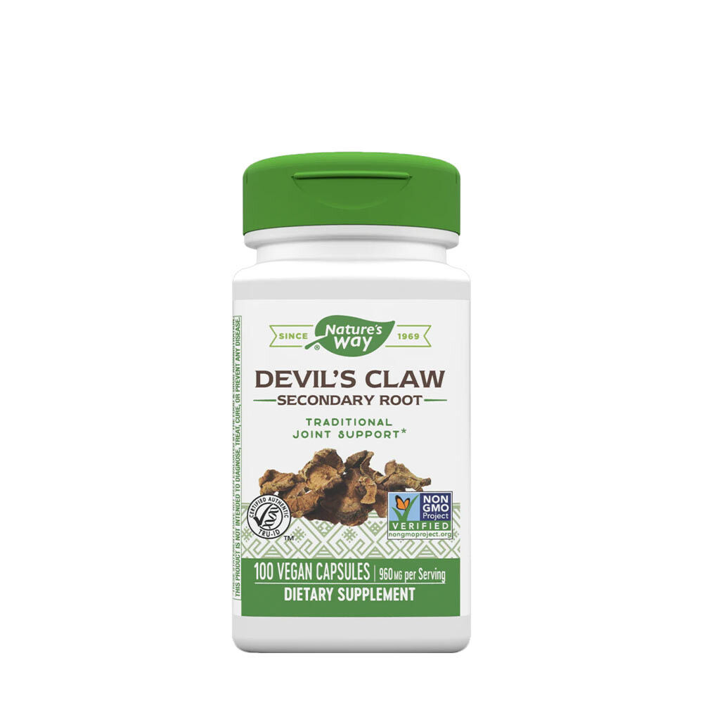 Natures Way kuradi küünise kõrvaljuur (100 kapslit) – Viking Supplements