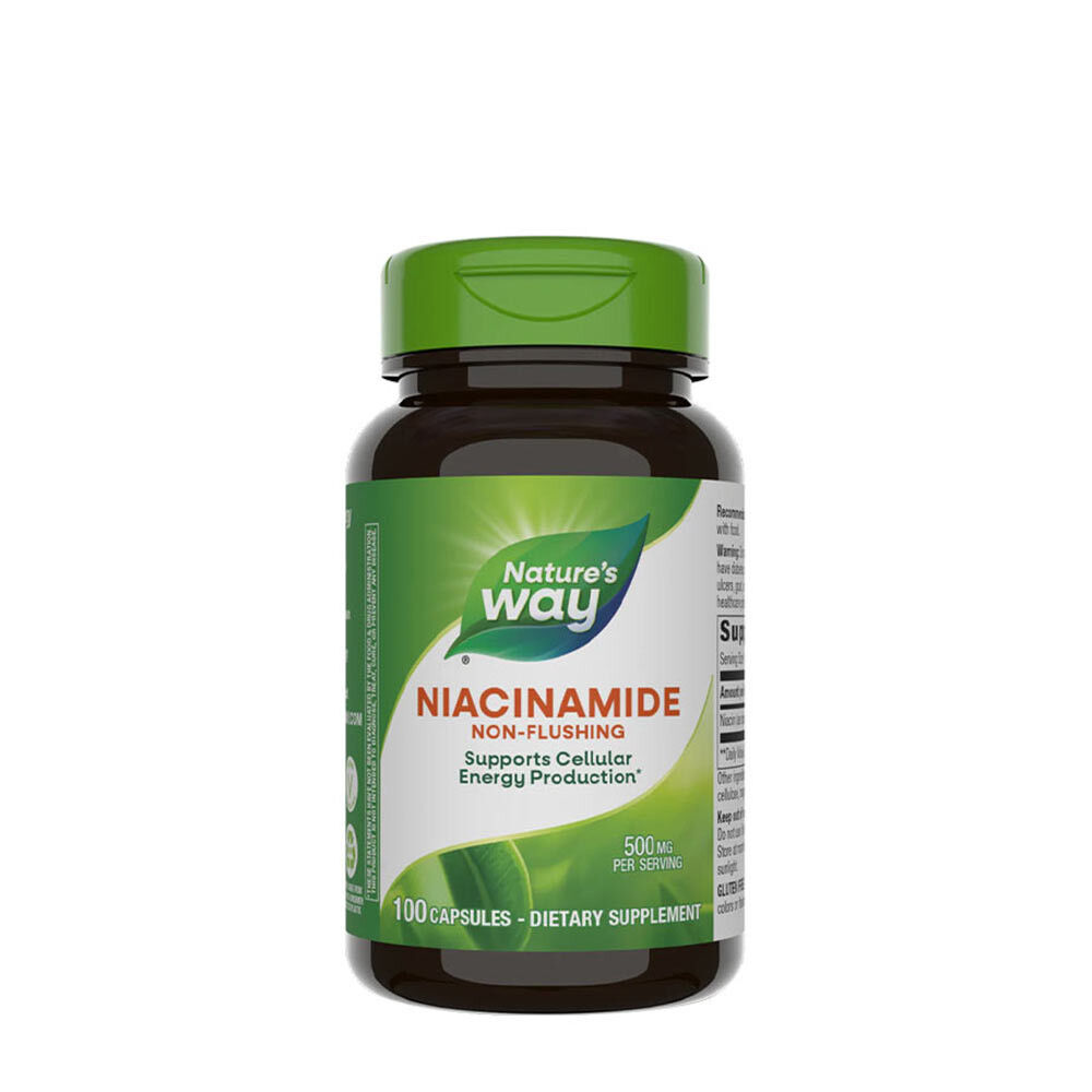 Natures Way niacinamiid (100 kapslit) – Viking Supplements