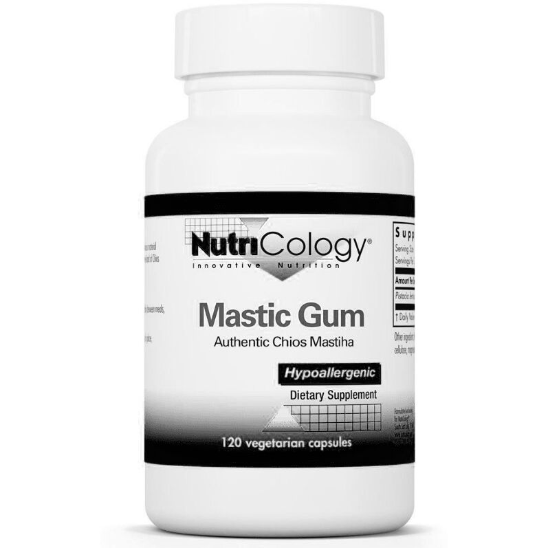 Nutricology Mastic Gum 120 veg. capsules - Nuvalia