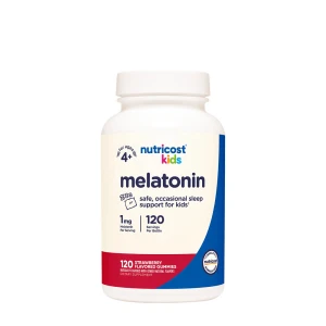 Nutricost laste melatoniini-kommid (120 kommi)