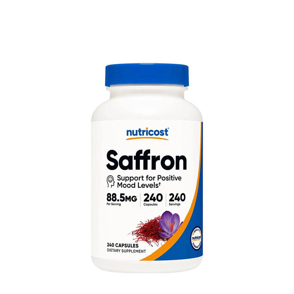 Nutricost Saffron Extract Capsules (240 Capsules) - Viking Supplements