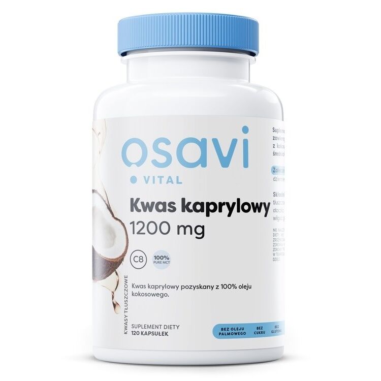 OSAVI kaprüühape 600 mg (120 kapslit) – Viking Supplements
